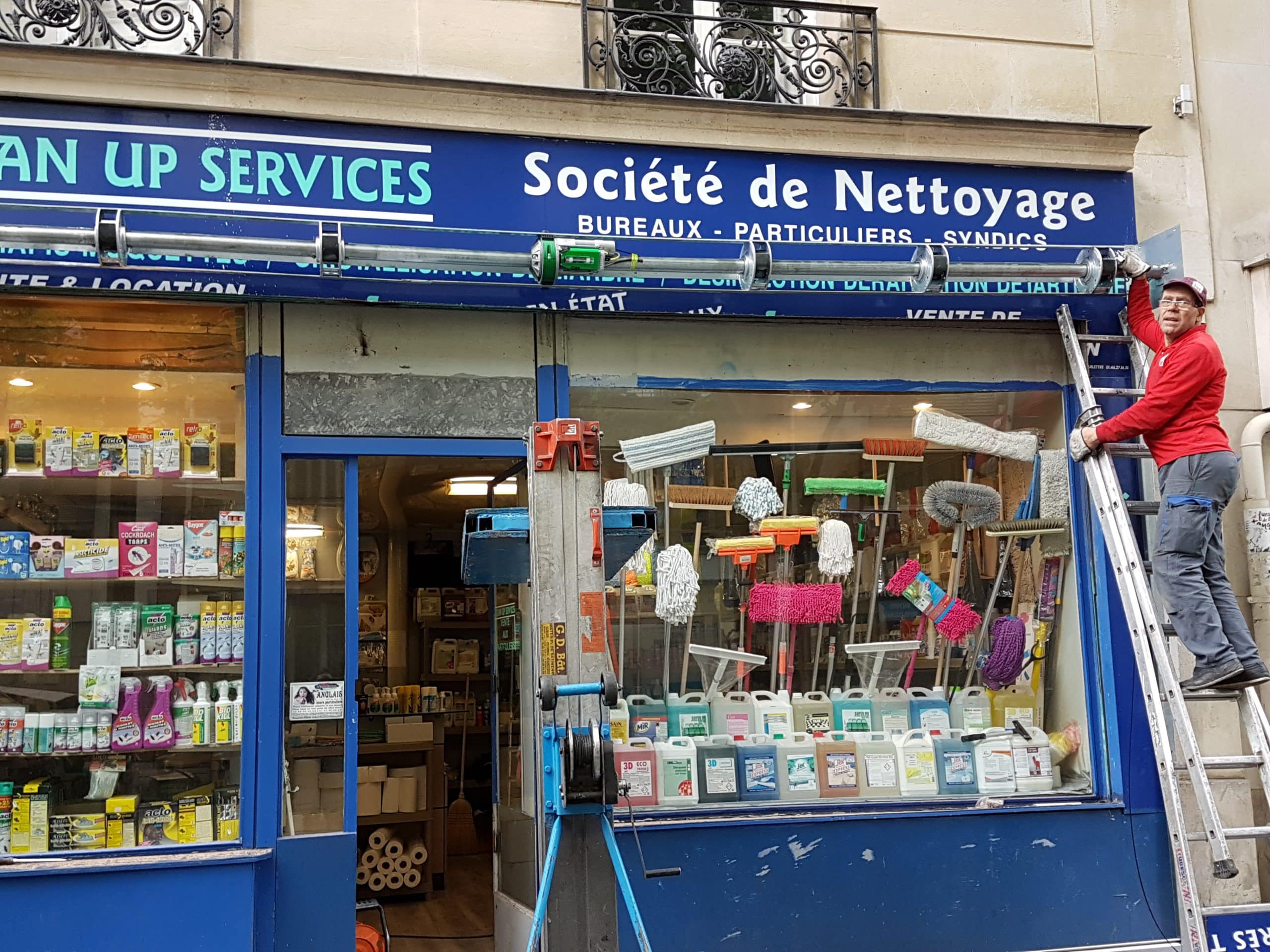 Urgence dépannage serrures garage ou magasin paris