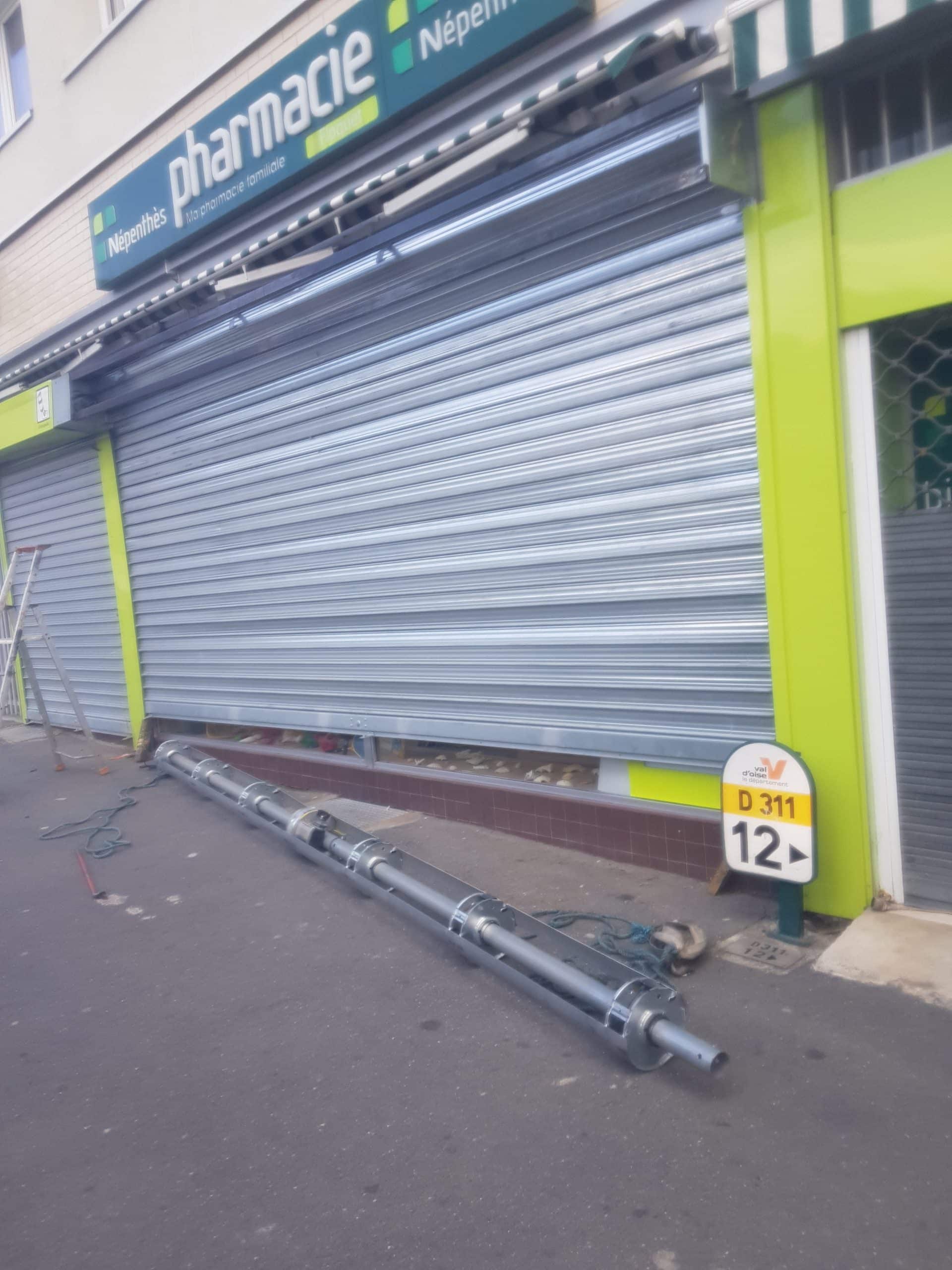 Dépannage de rideau métallique à Paris