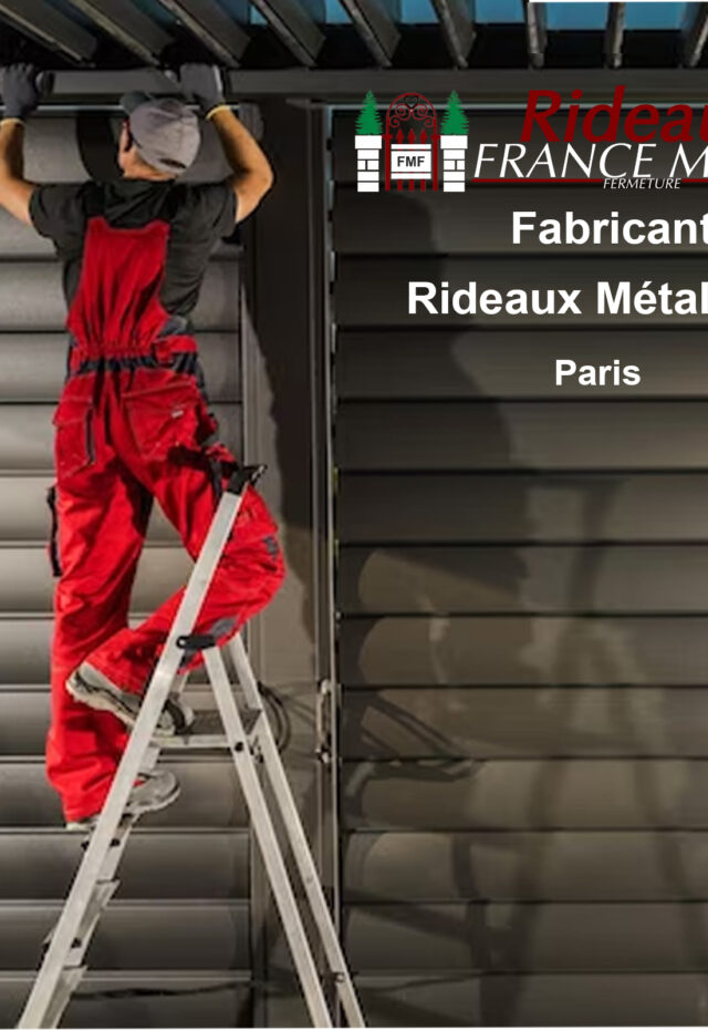 Comment réparer un rideau métallique endommagé Paris?
