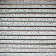 Old dirty iron blinds detail