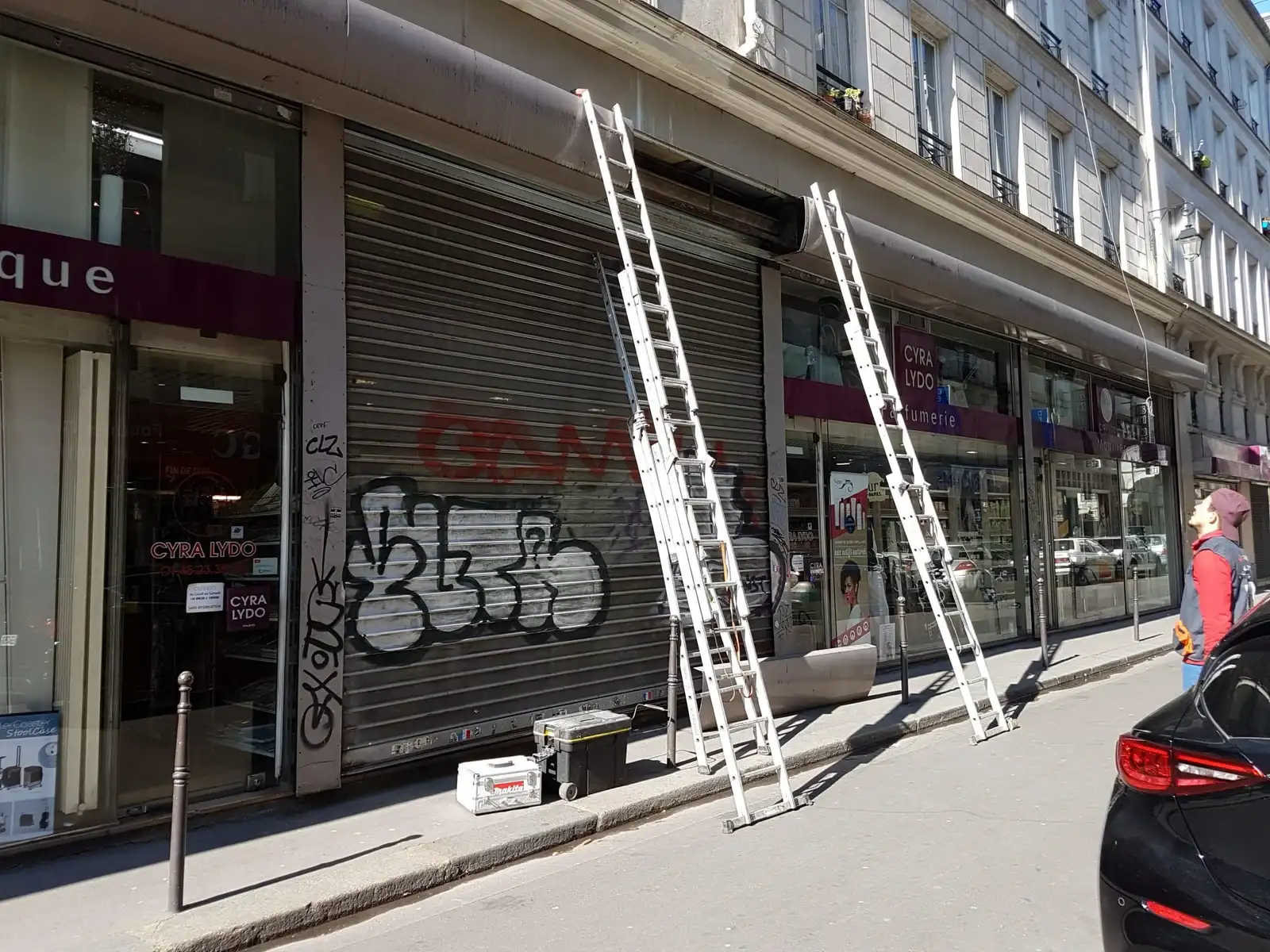 Installation Rideau Métallique