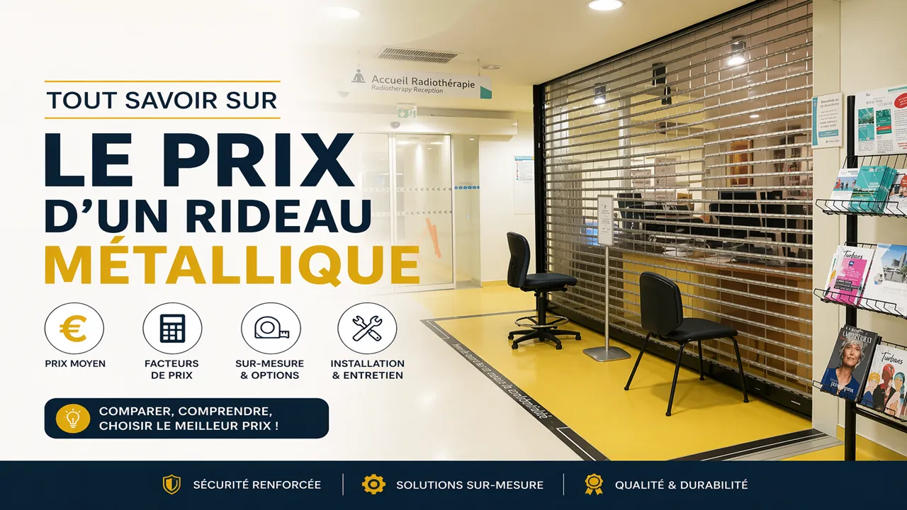 Tout savoir sur le prix d’un rideau métallique
