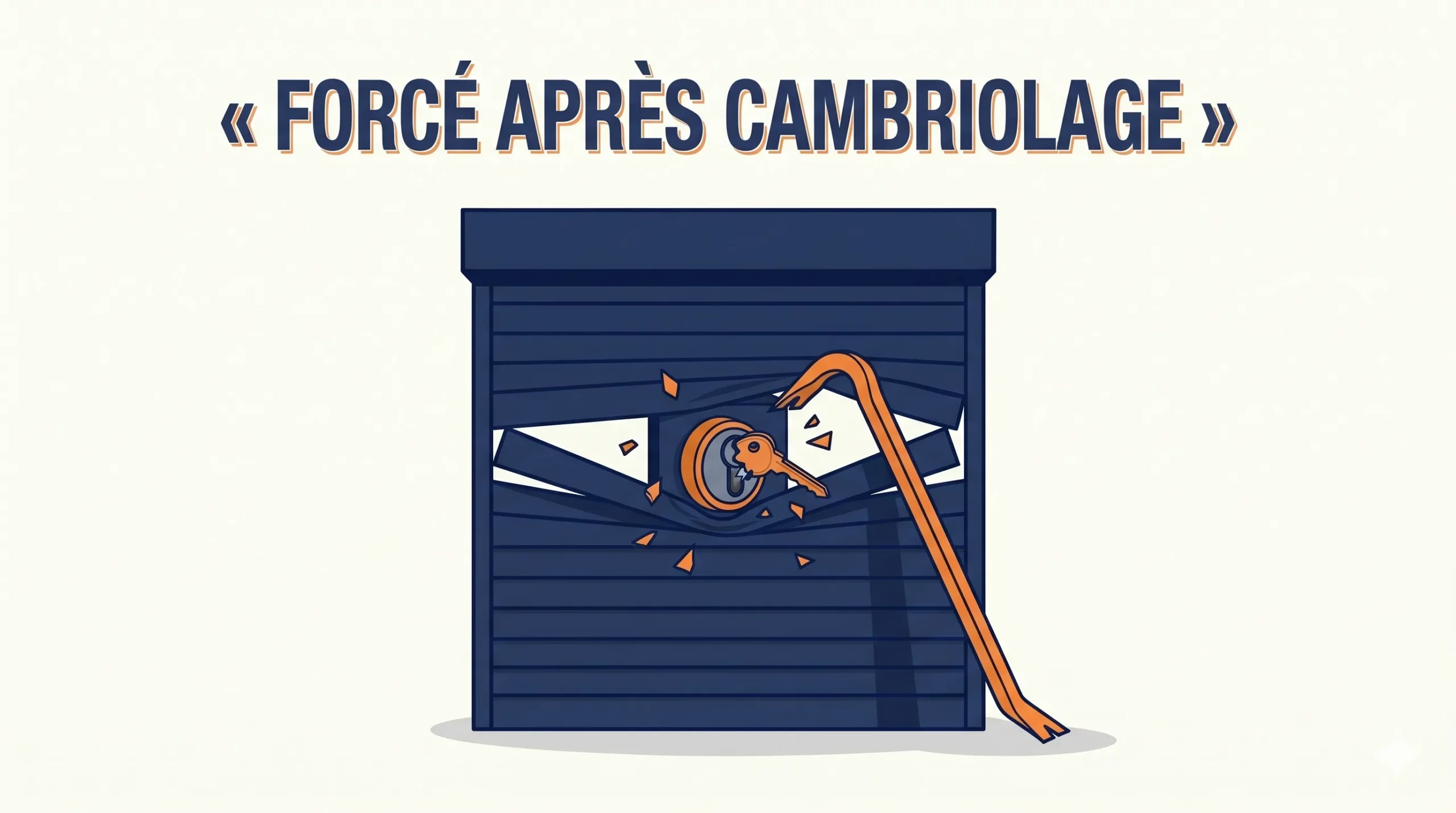 forcé après cambriolage